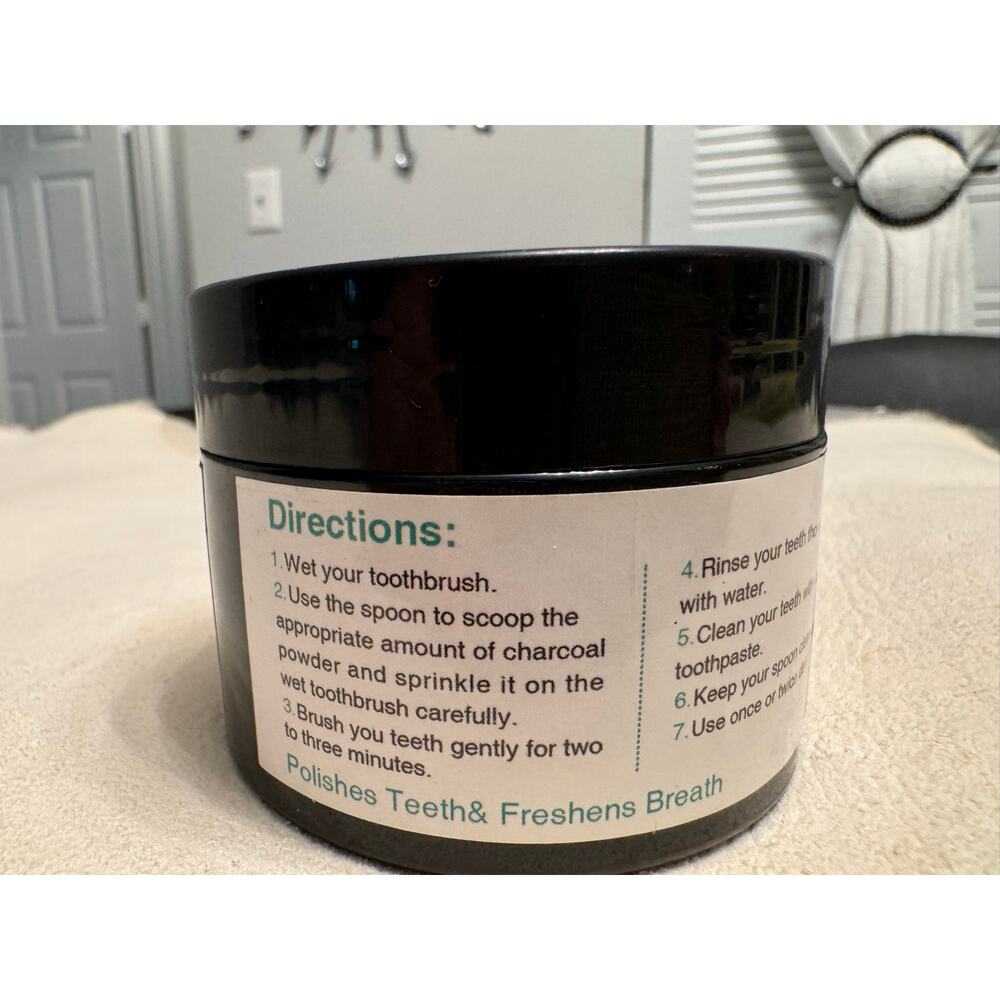 Activated Charcoal Teeth Whitening Powder Natural Organic - Picture 4 of 5
